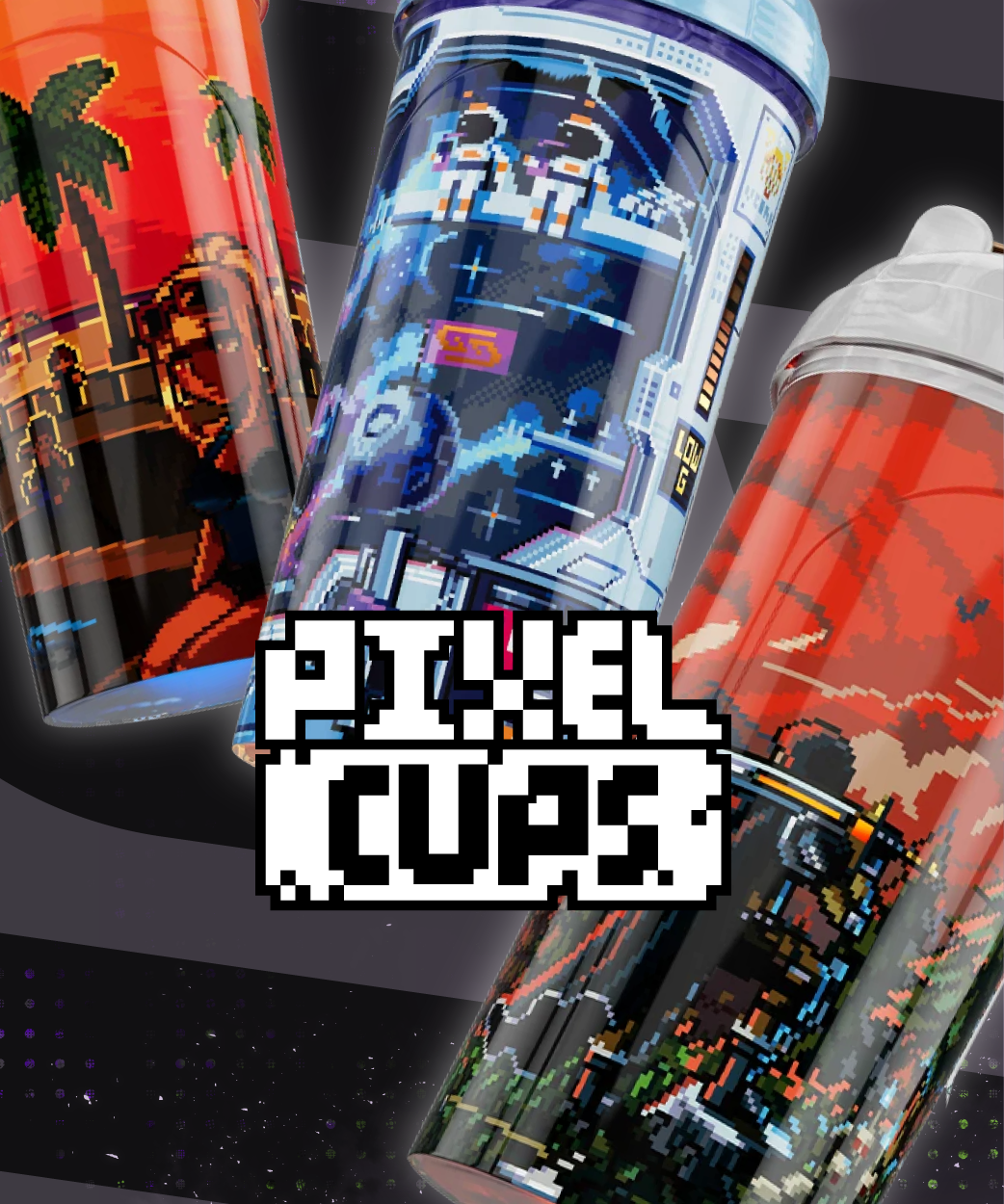 Pixel Cups - Gamersupps Pixel Cups
