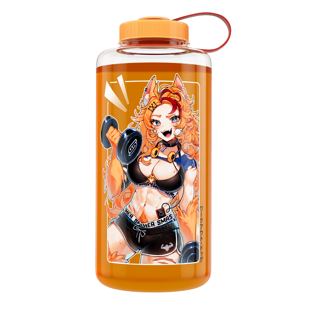 Waifu Jugs x Buffpup: Post Workout 64oz Jug - Gamer Supps