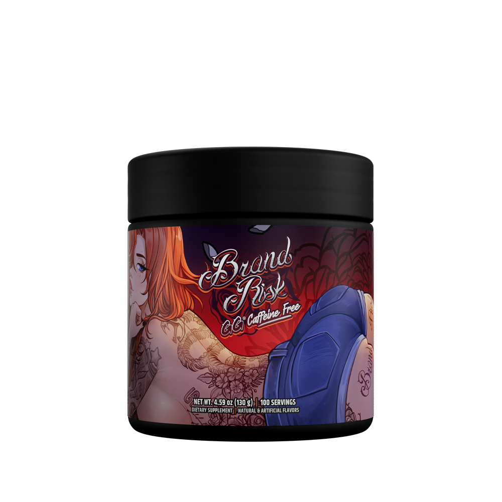 Brand Risk "Inked Edition" by PaymoneyWubby Caffeine Free - 100 Servings