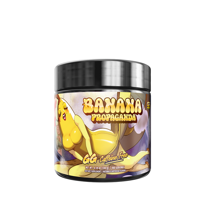 Banana Propaganda Caffeine Free - 100 Servings - Gamer Supps