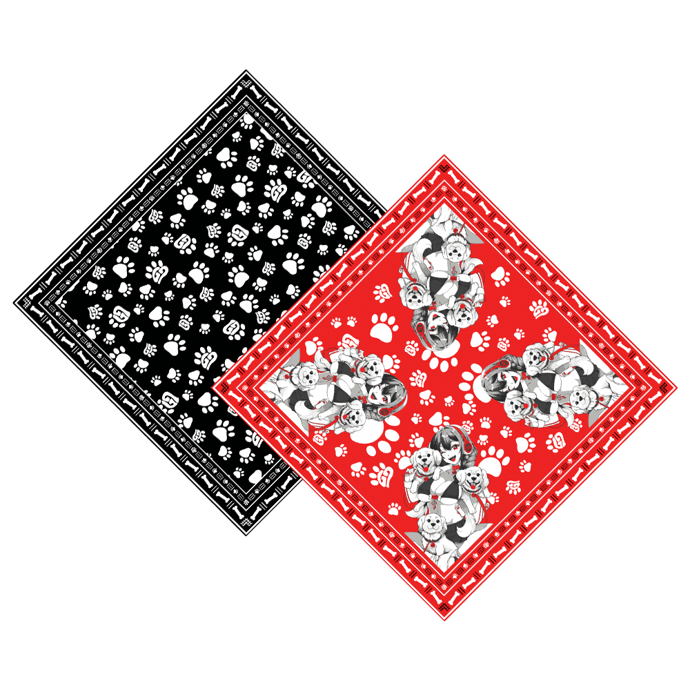 WOOF: Waifu Bandana 2-Pack - Gamer Supps