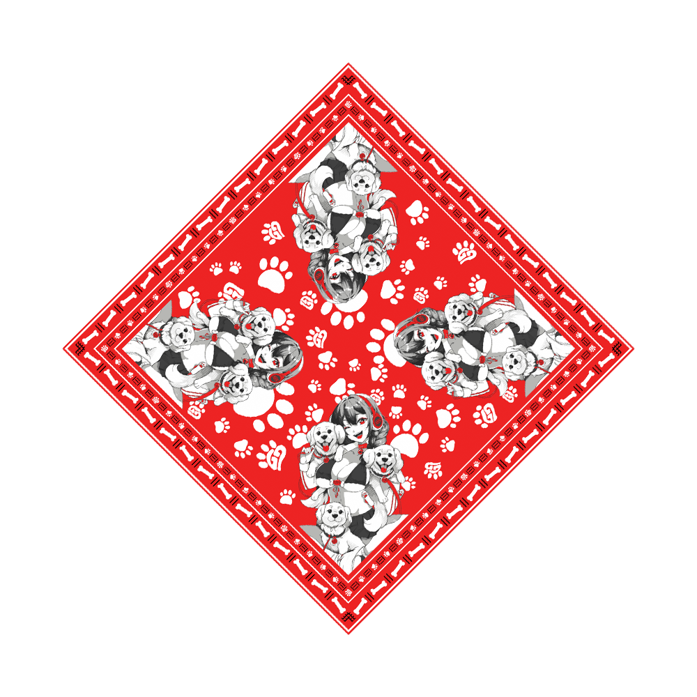 WOOF: Waifu Bandana 2-Pack - Gamer Supps