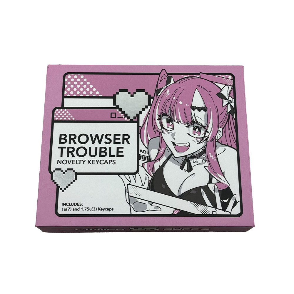 Browser Trouble: Accent Keycap Set - Gamer Supps