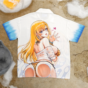 Daisy Detailing: Button-Up Shirt - Gamer Supps