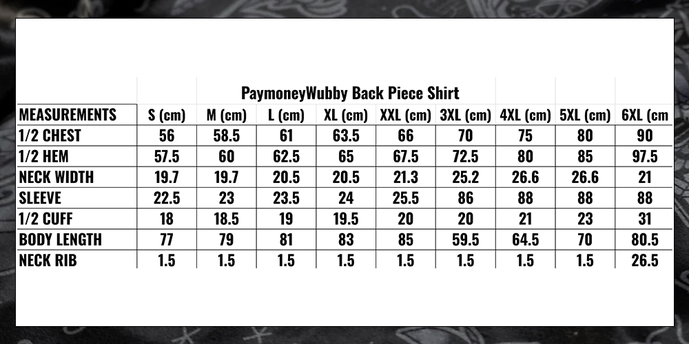 PaymoneyWubby Back Piece Shirt