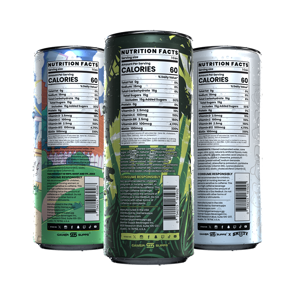 GG® Premium Energy - Variety Pack (12 Cans)