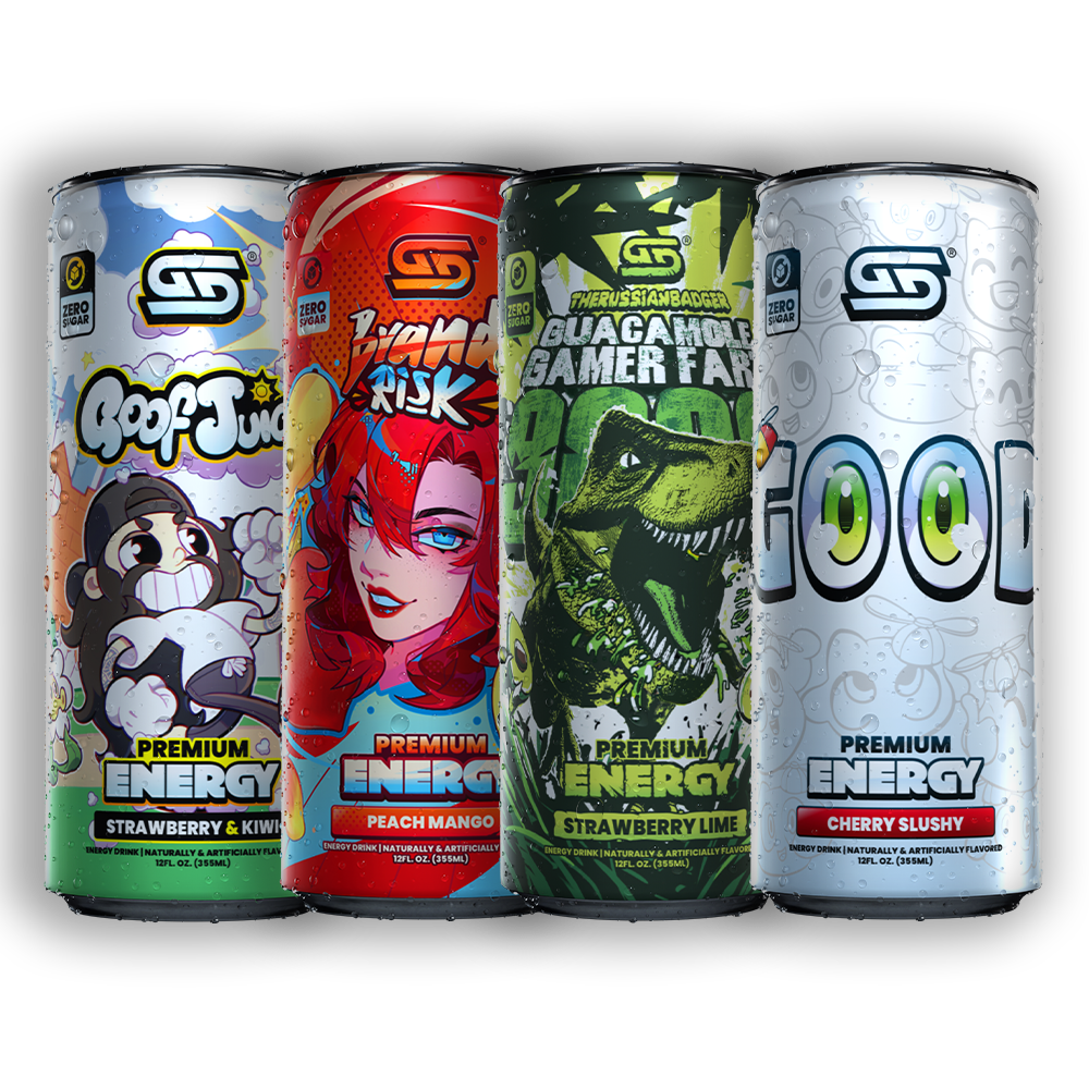 GG® Sugar Free Premium Energy - Single Can Blind Box