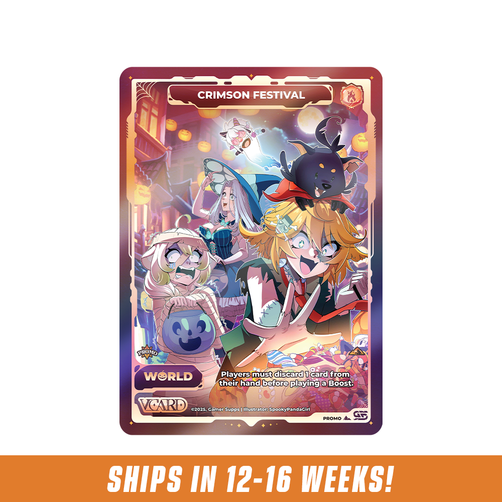 Crimson Festival: VCard Promo Card