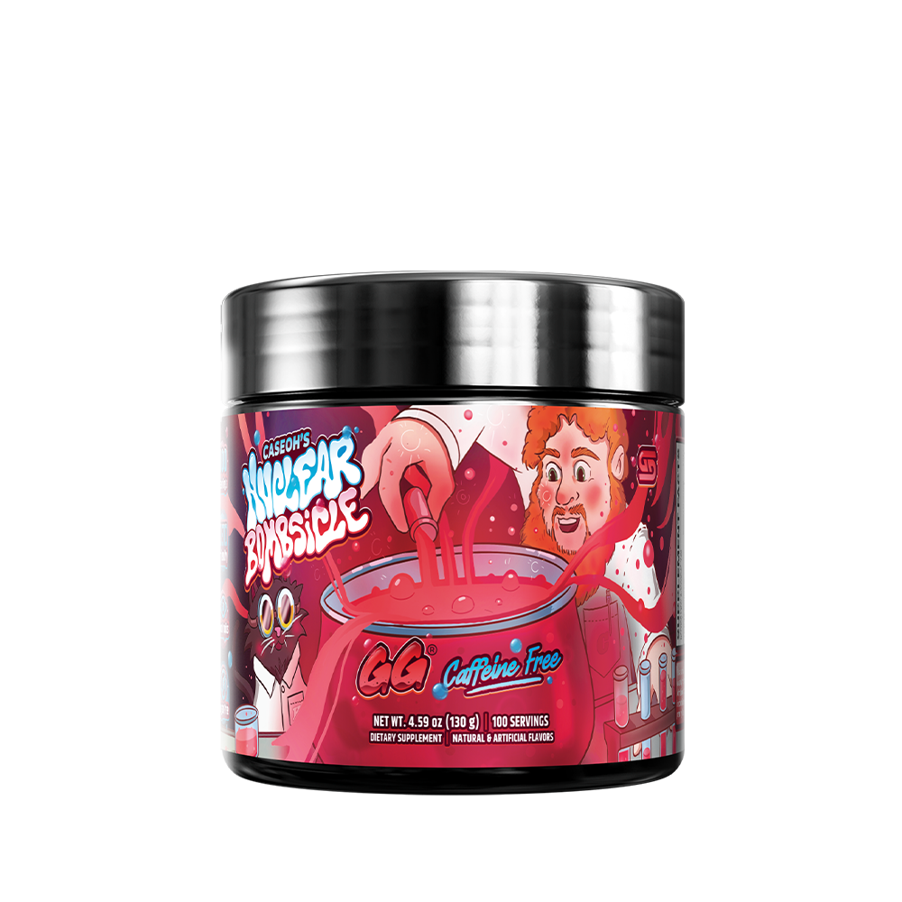 CaseOh's Nuclear Bombsicle Caffeine Free - 100 Servings - Gamer Supps