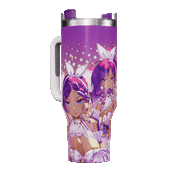 Waifu Cups x ChaChaYourVmom: Metal Tumbler