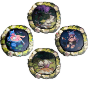 PIXEL CUPS x Silvervale Coaster Set - Gamer Supps