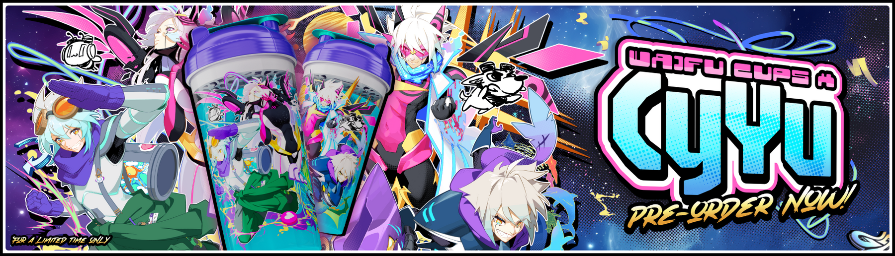 Waifu Cups x CyYu V2 - Gamer Supps