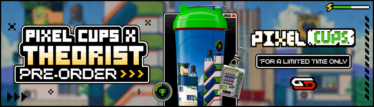 PIXEL CUPS x Theorist - Gamer Supps