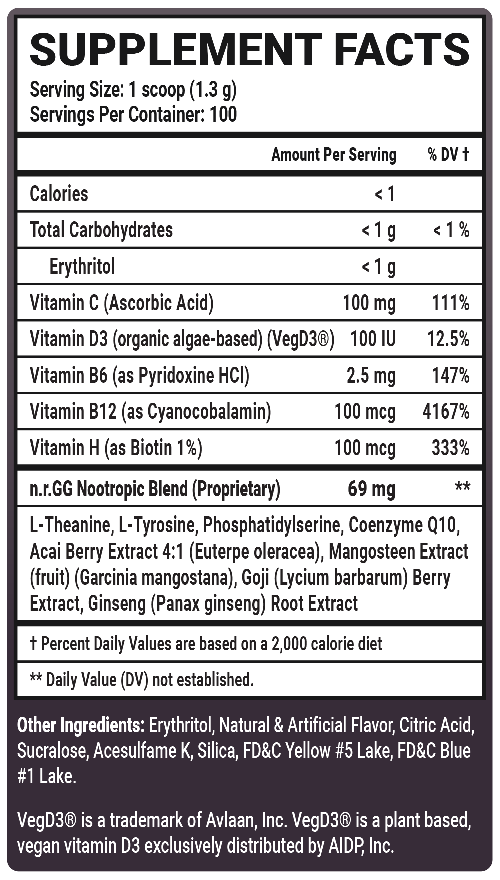 Ectoplasm Rush Caffeine Free - 100 Servings (Coming Soon!) View Supplement Facts