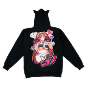 Nyan Service: Cat Ear Zip Hoodie - Gamer Supps
