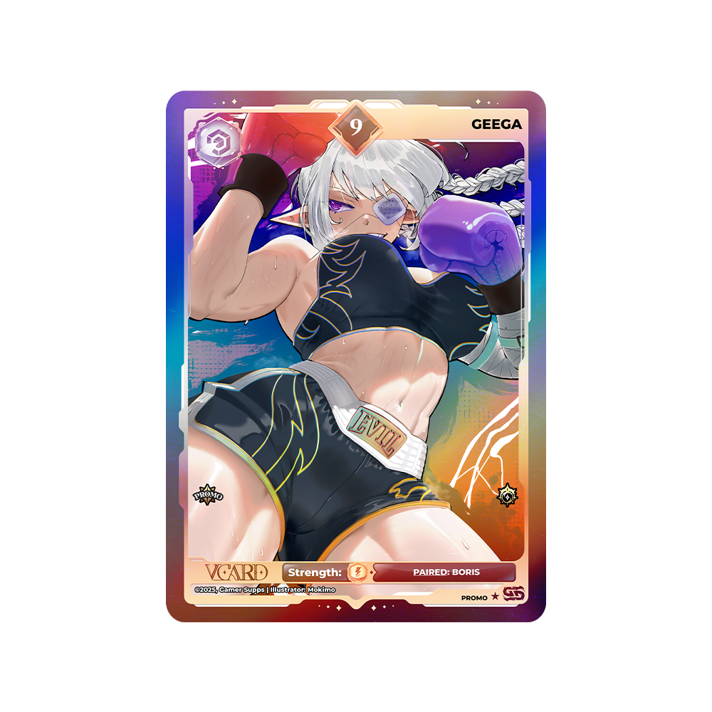 GEEGA: VCard Promo Card (Info) - Gamer Supps