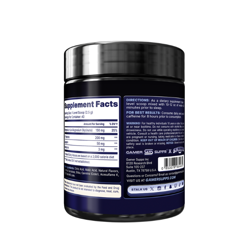 AFK+ (with Melatonin): GOOD Night - 40 Servings - Gamer Supps