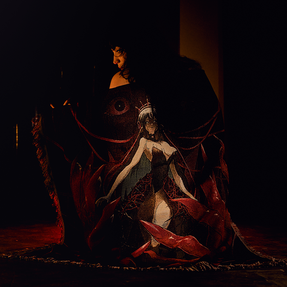 Layna Lazar: Bloodqueen Tapestry Blanket - Gamer Supps