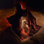 Layna Lazar: Bloodqueen Tapestry Blanket - Gamer Supps