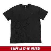 Layna Lazar: Crimson Bloom Shirt