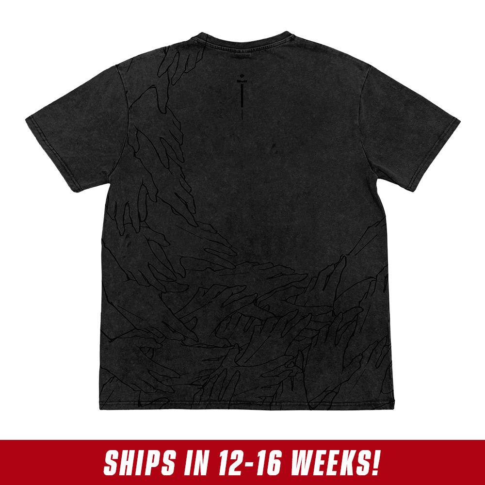 Layna Lazar: Crimson Bloom Shirt