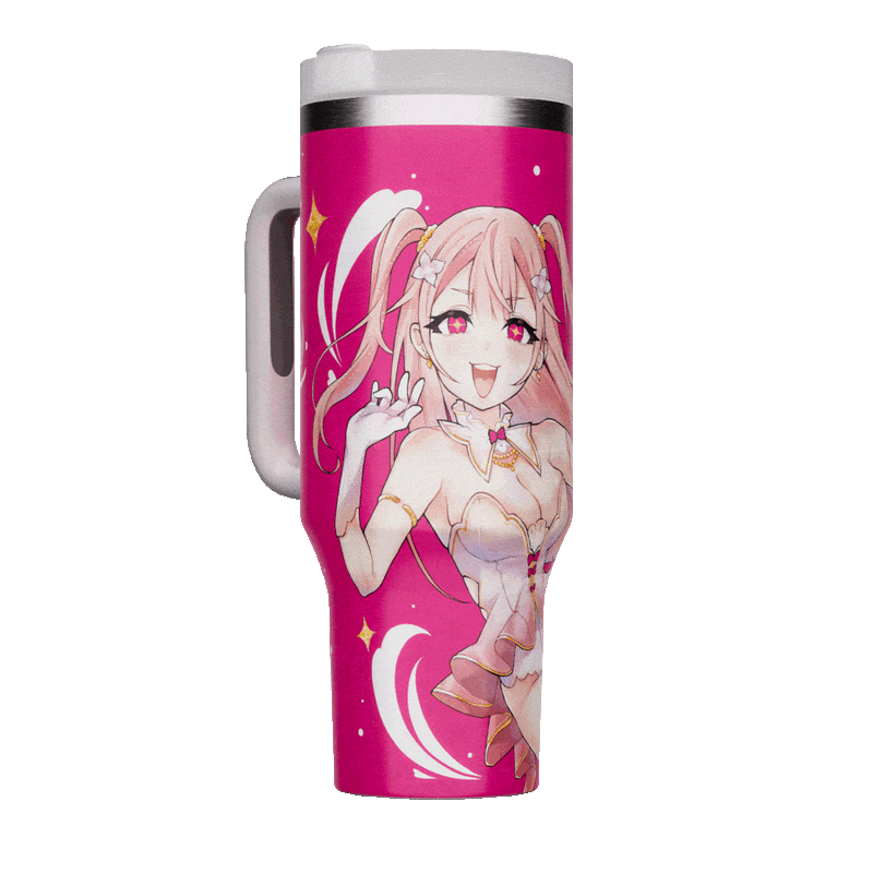 Metal Waifu Tumbler: Magical Girl - Gamer Supps