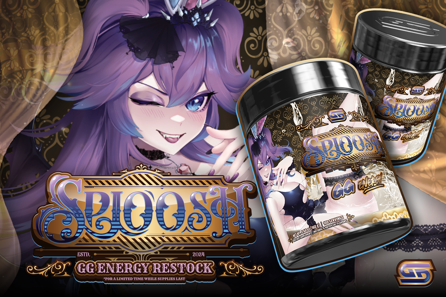 CottontailVA Sploosh: GG ENERGY - Gamer Supps
