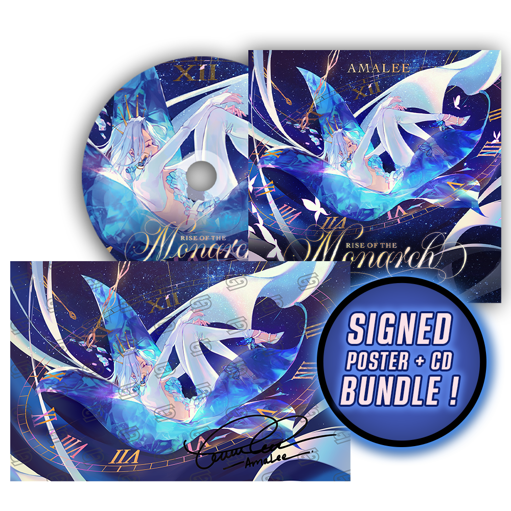 AmaLee: Signed CD + Poster Bundle