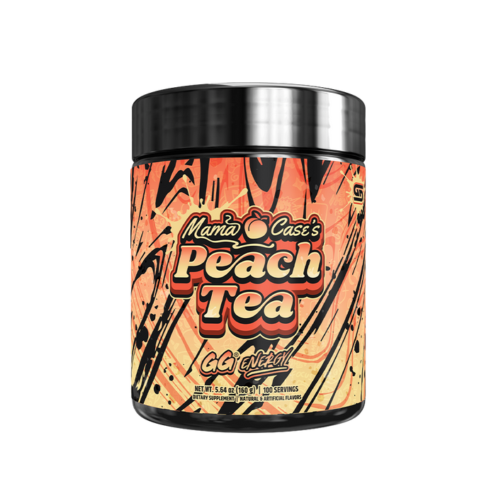 Mama Case's Peach Tea - 100 Servings - Gamer Supps