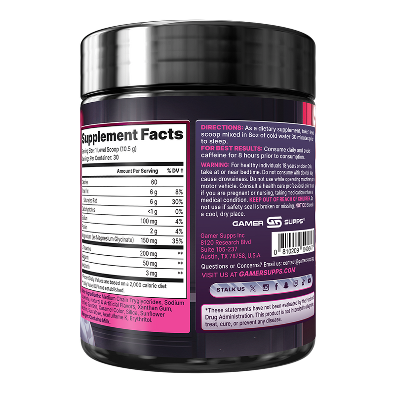 AFK+ (with Melatonin): Room Service - 30 Servings - Gamer Supps