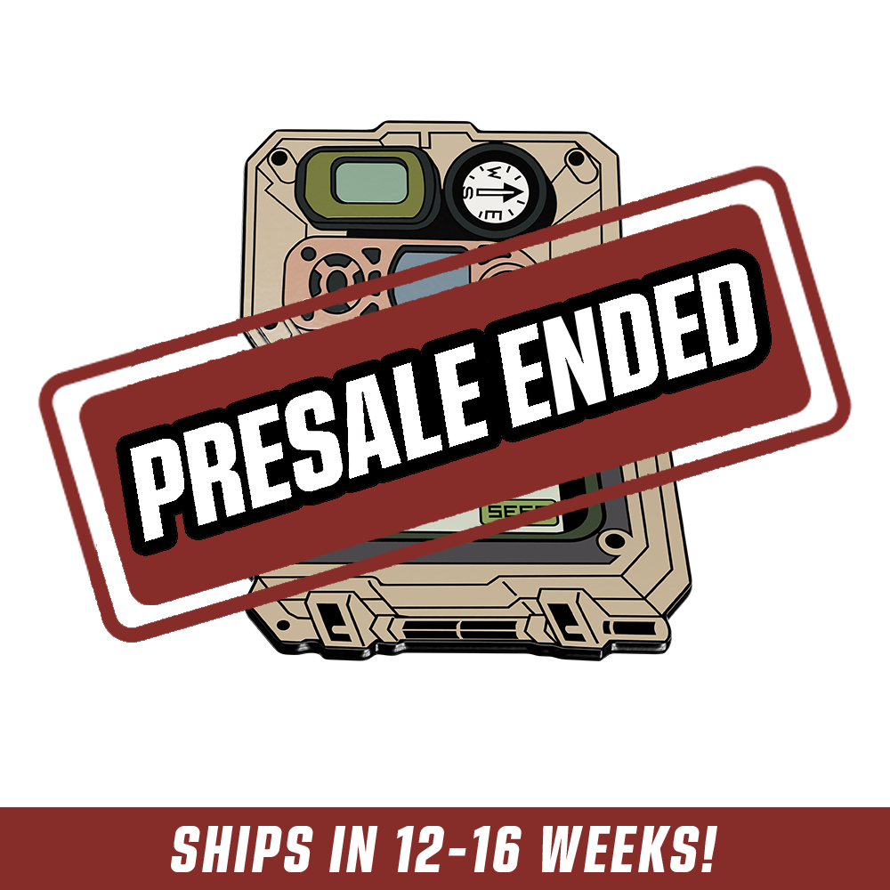 Saruei: Warbound Enamel Pin