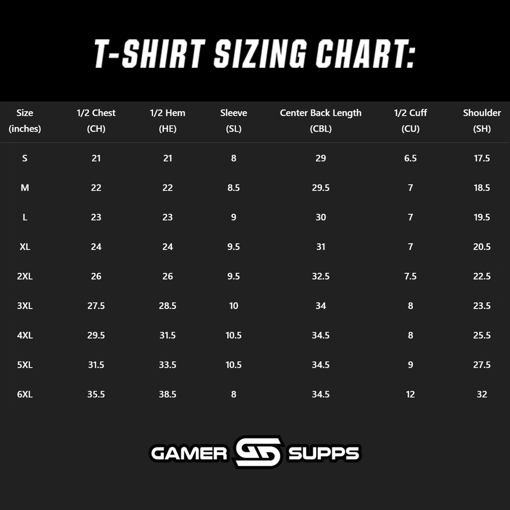 Camila Shirt Size Chart