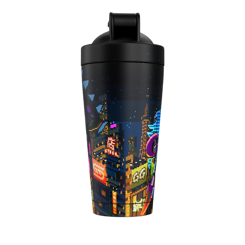 PIXEL CUPS: Specific Rim Metal Shaker
