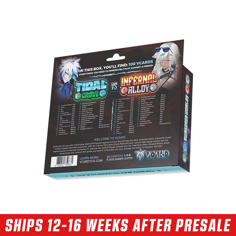 VCard Awakened Worlds : 2 Player Starter Kit - Gamer Supps