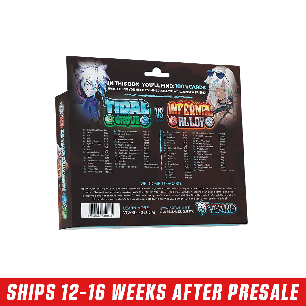 VCard Awakened Worlds : 2 Player Starter Kit - Gamer Supps