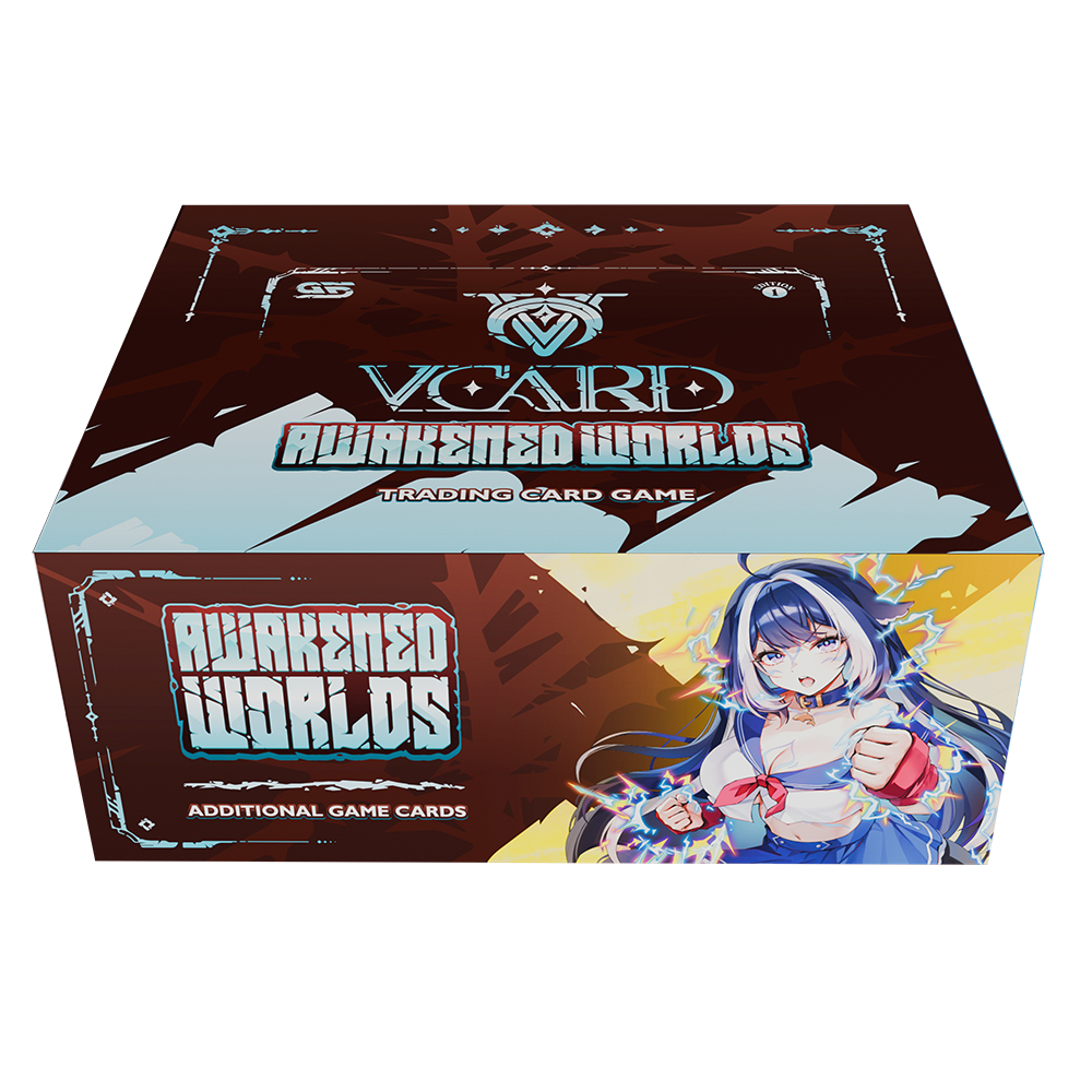VCard Set 2: Awakened Worlds First Edition Booster Box - Gamer Supps