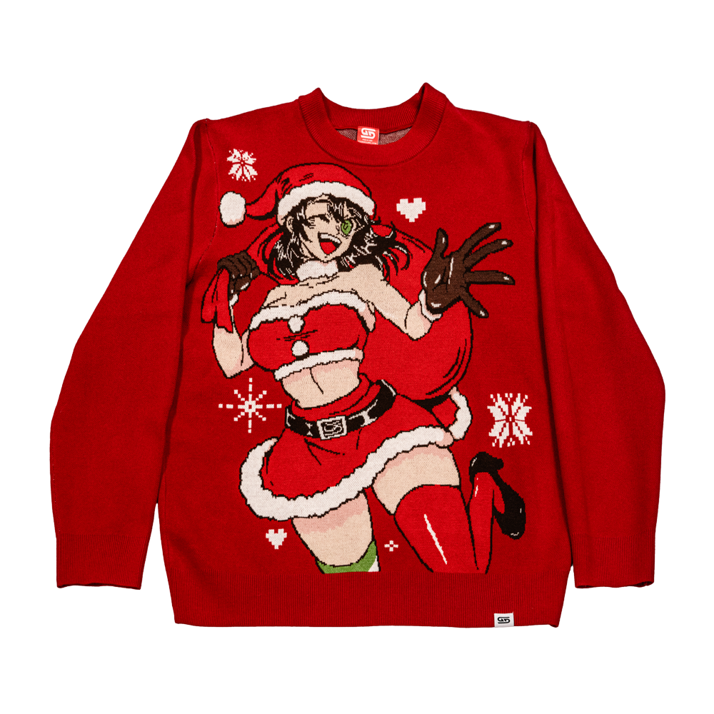 Waifu Sweater: UwU Ugly Christmas Sweater