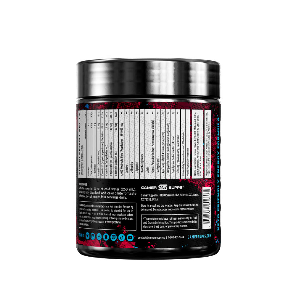 Clyde's Black Cherry - 100 Servings - Gamer Supps