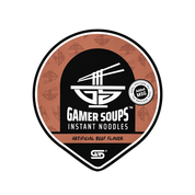 Gamer Soups Instant Noodles - Beef (Single Cup) - Gamer Supps