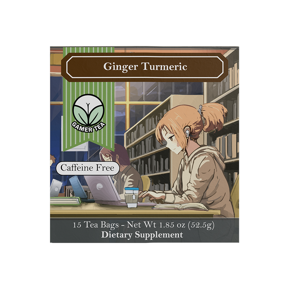 Gamer Tea - Ginger Turmeric - Gamer Supps