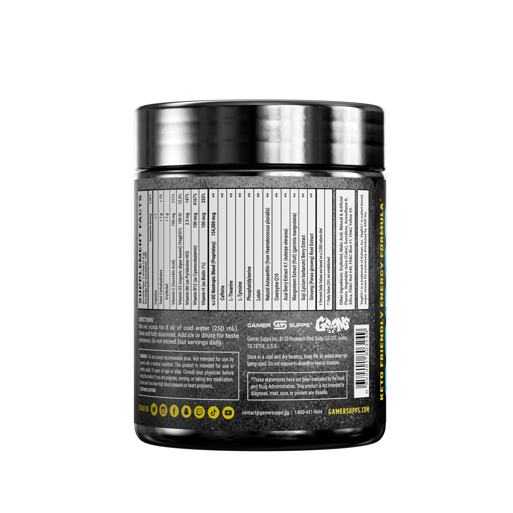 Grandpa's Ashes - 100 Servings - Gamer Supps