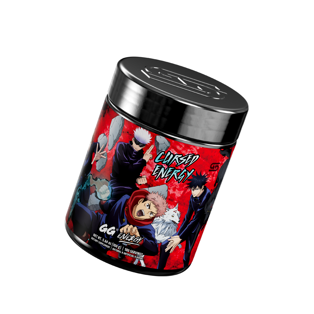 Gamer Supps x Jujutsu Kaisen Cursed Energy - 100 Servings - Gamer Supps