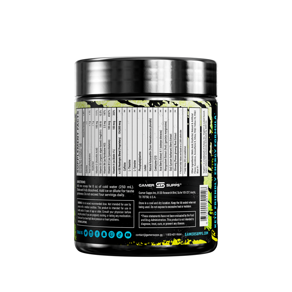 Lemon Limeade - 100 Servings - Gamer Supps