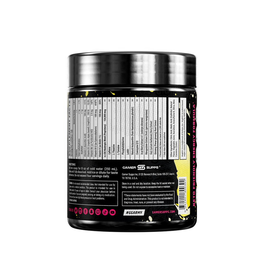 Lemonade - 100 Servings - Gamer Supps