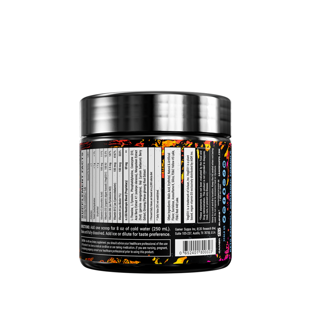 Mango Meta Caffeine Free - 100 Servings - Gamer Supps