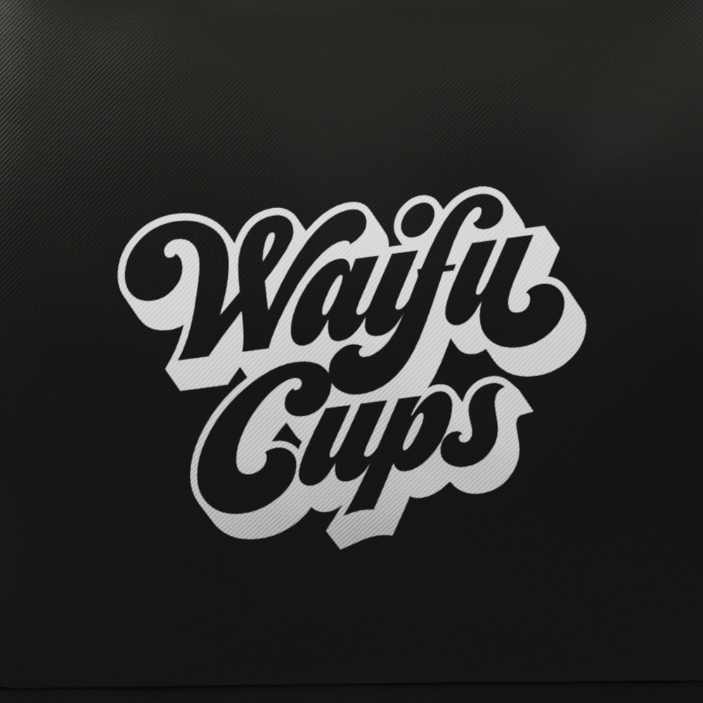 gym bag waifu cups logo