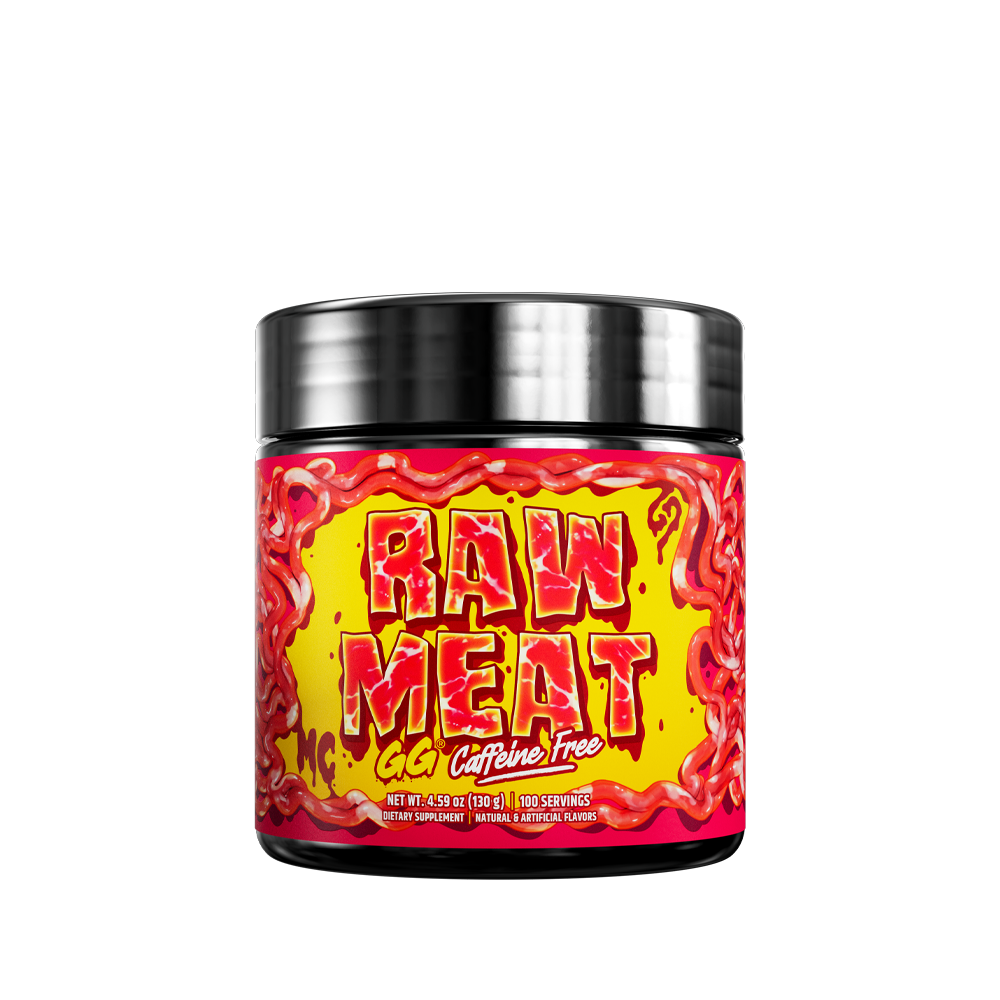 Raw Meat Caffeine Free - 100 Servings - Gamer Supps