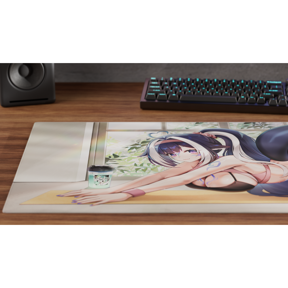 Shylily: Yogalily Mouse Pad