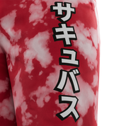 Left Leg of the Succubus Waifu Shorts showing Kanji Graphic