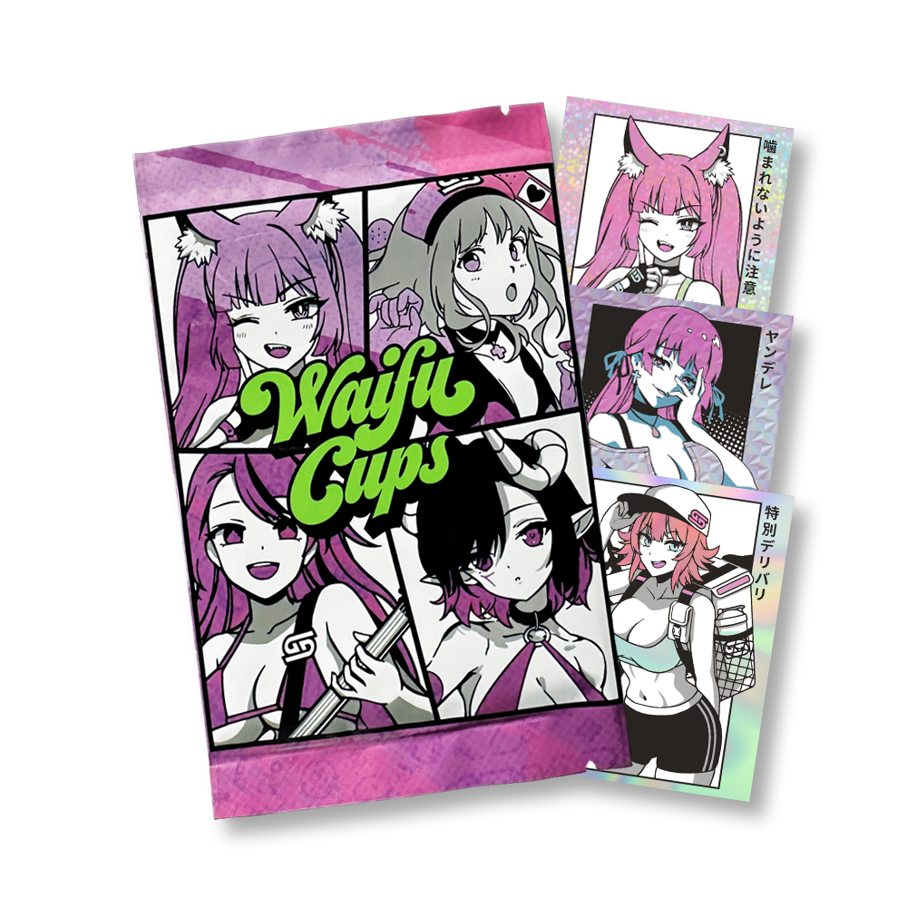 Collectible Waifu Sticker Pack - Season Four - Gamer Supps